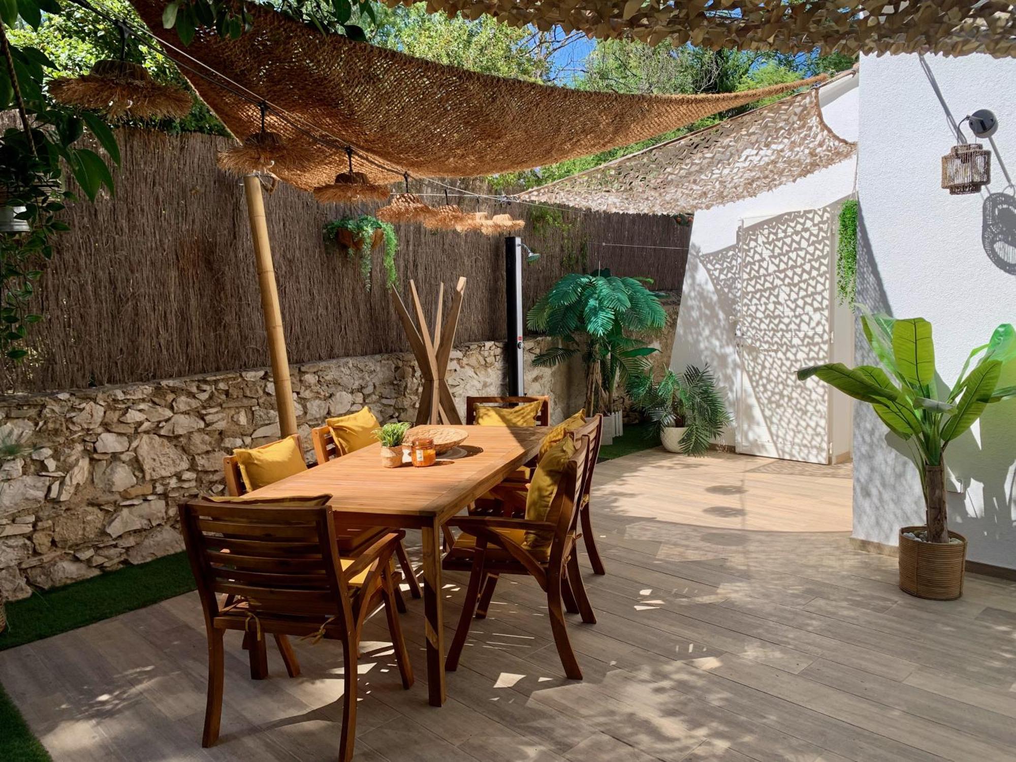 Maisonnette Avec Terrasse Et Jardin-Parking Prive-9Mn Des Plages A Pied La Ciotat Exterior foto